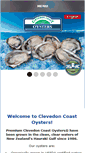 Mobile Screenshot of clevedonoysters.com